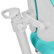 Комплект Kinderzen Gaudi Plus парта + кресло белый/голубой c голубым креслом Anatomica Armata Duos