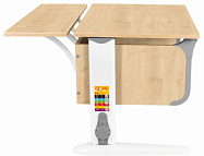 парта дэми сут.48 с задней полкой Дэми СУТ.48-01